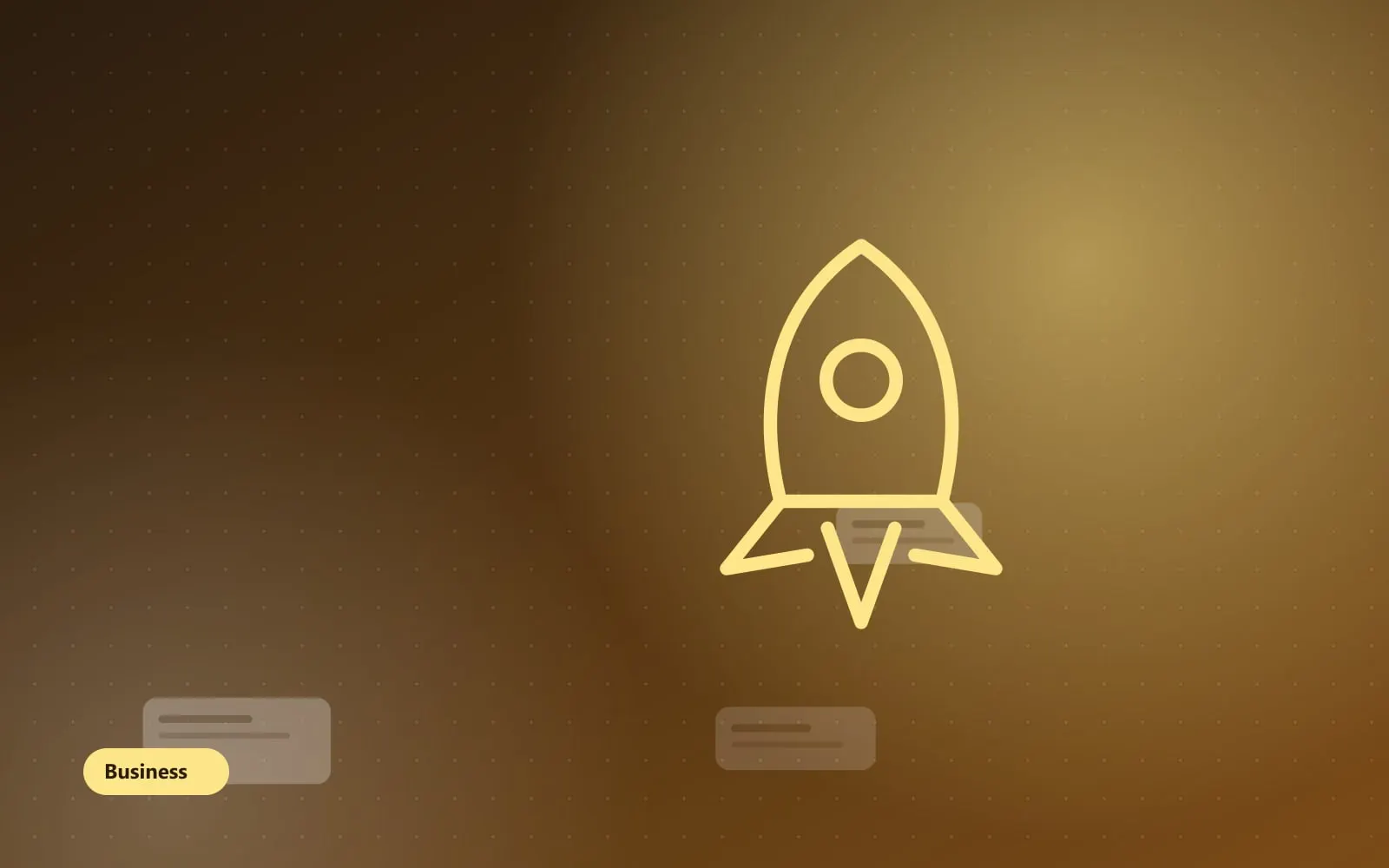 Illustration of a rocket representing starting an online business